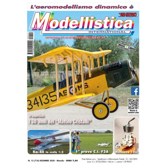 Modellistica numero 718 Dicembre 2020
